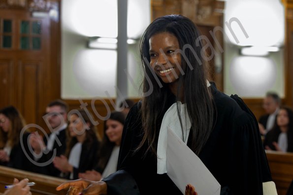 Séance admitions des avocats Signature