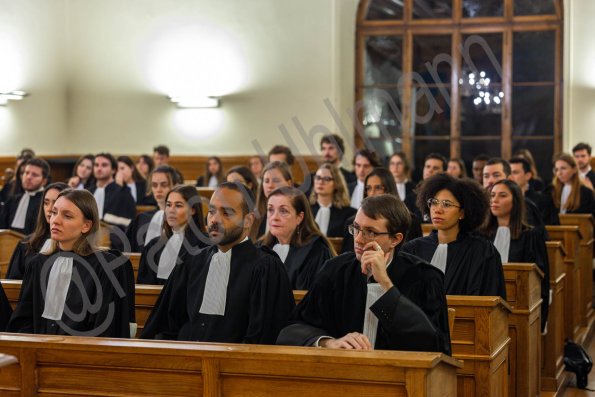séance d’admission des jeunes avocats
