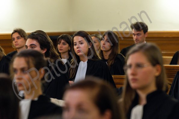 séance d’admission des jeunes avocats
