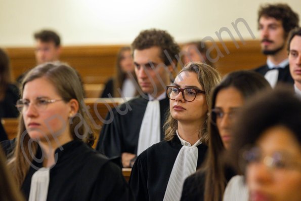 séance d’admission des jeunes avocats